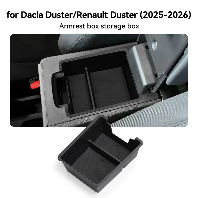 

For 25-26 Dacia Duster adventurer Renault armrest box compartments