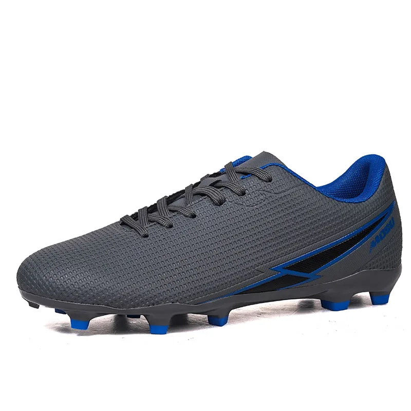 

Outdoor Men Football Field Boots Grass Training Fast Football Shoes Society Cleats Soccer Shoes Professional TF/FG Sneaker Match