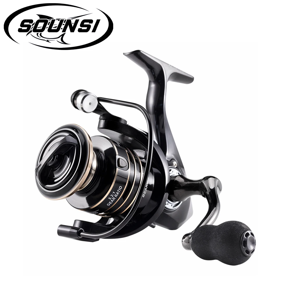 

SOUNSI HA Series Spinning Wheels Lure Fishing Reels Smooth Out Of The Line Ultra-Long Throwing Spinning Wheel Fishing Wheels