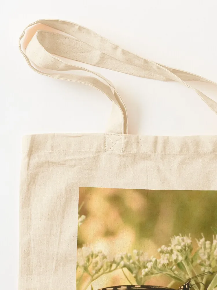 Monarch butterfly on white flowers Tote Bag Cloth bags Women's bags tote bag screen shopper bags