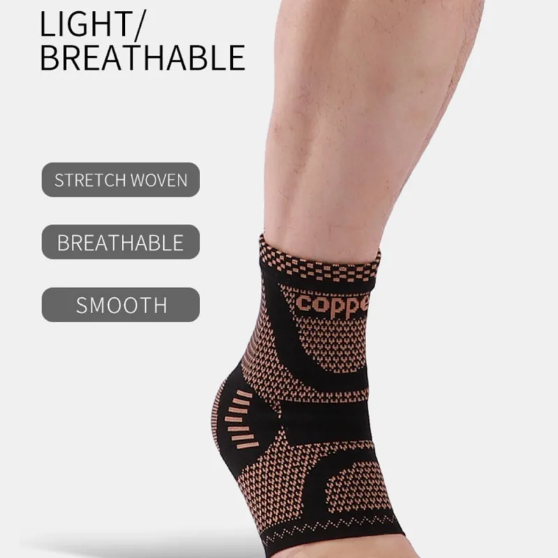 1 PCS Ankle Brace Recovery Joint Pain basket Foot Sports Socks Compression Support Sleeve Elastic Breathable for Injury