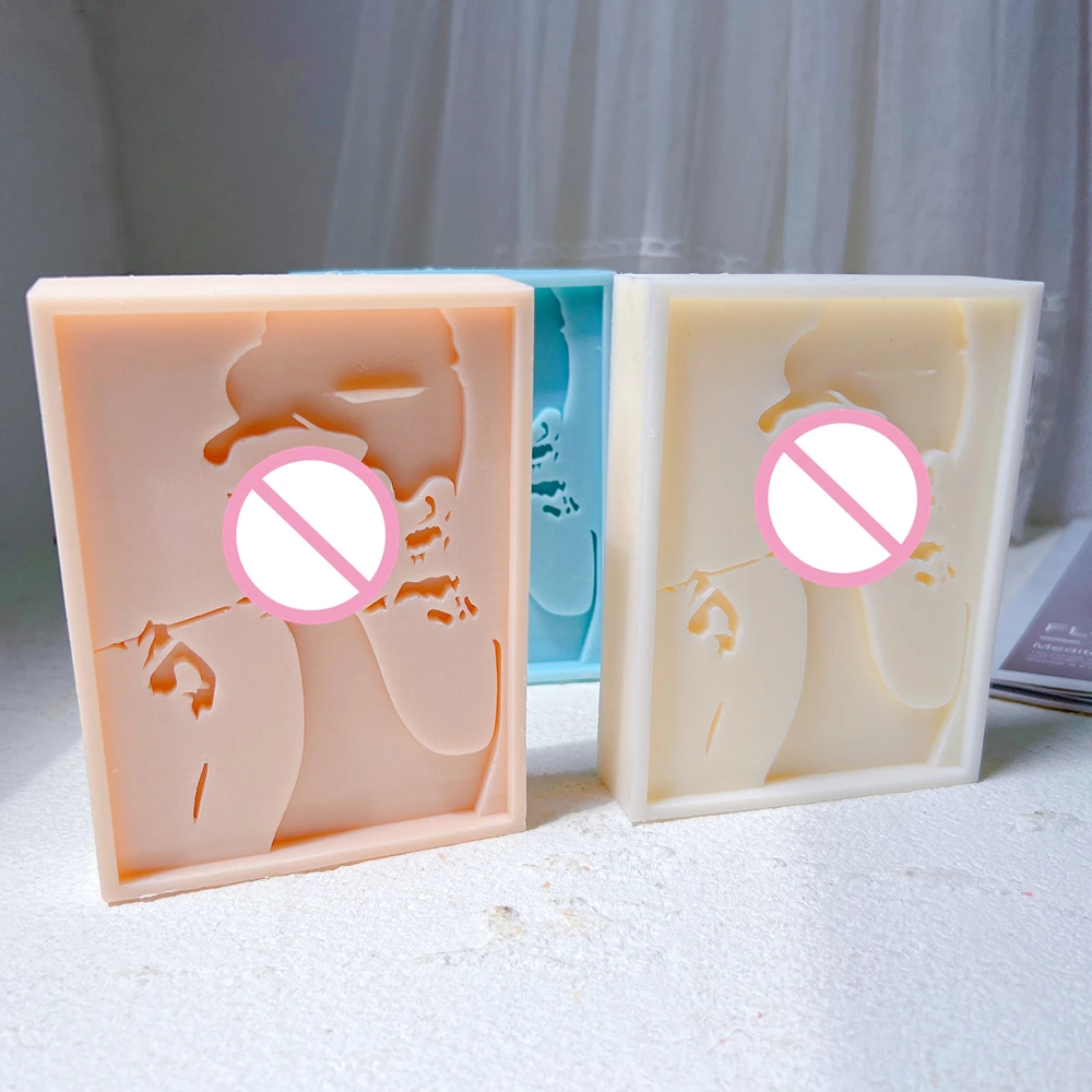 

DIY Pop Art Fashion Icon Candle Mold Unique Design Iconic Style Art Silicone Molds Home Decor Mould