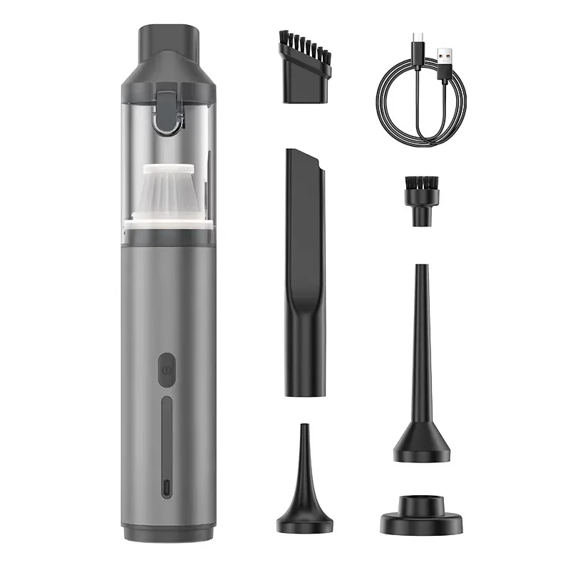

Portable high-power wireless vacuum cleaner Car-mounted handheld integrated suction and drying function Bag-free vacuum cleaner