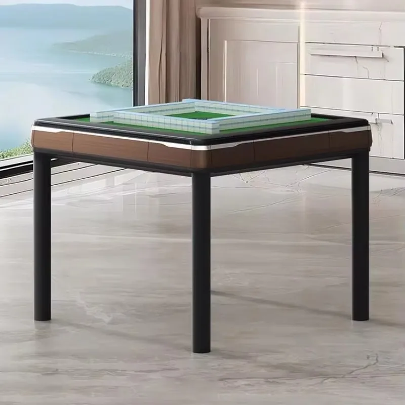 Fully Automatic Foldable Modern Mahjong Table Electric Tile Scorer Home Use Tile Sorting Masters Mahjong Machine Plastic