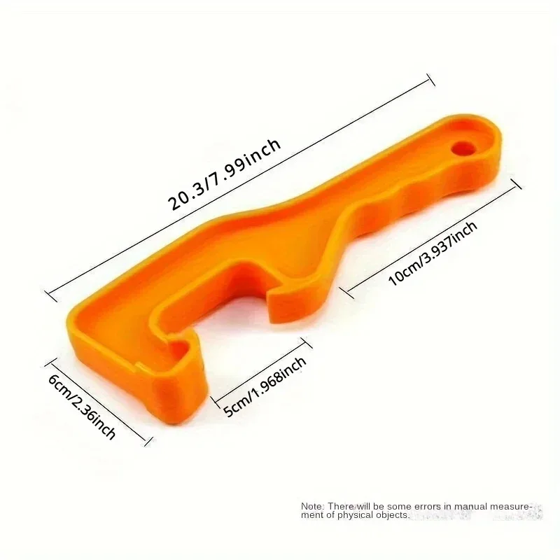 1PC Universal Can Opener Wrench Thickened Plastic Paint Bucket Lid Opener Random Color Handy Tool for Barrel Lid Opening