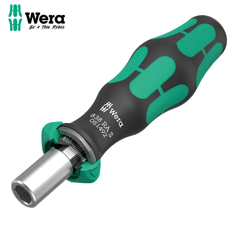 WERA 05051492001 838 RA S Bitholding Screwdriver with Ratchet Functionality 1/4\