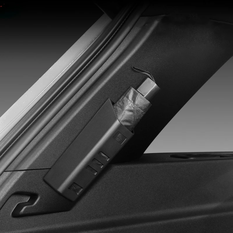 Black Car Umbrella Holder Carry Bin for Cabin Stowage, Entry Area Order, and Daily Driving Activity in Damp Weather H9EE