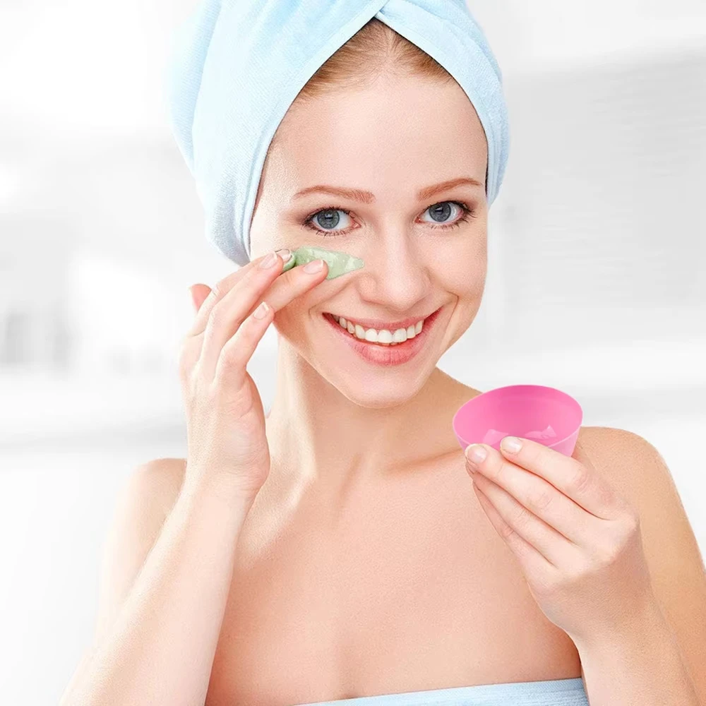 10 SZT. Zestaw narzędzi do pielęgnacji skóry twarzy Miska do mieszania masek kosmetycznych Silikonowe pędzle do masek do twarzy Kompresowane gąbki do twarzy Narzędzia do rozpylania kosmetyków