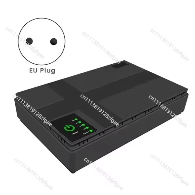 DC Mini UPS Uninterruptible Power Supply 5V9V12V19V24V48V European Standard Plug Mini Backup Power Supply