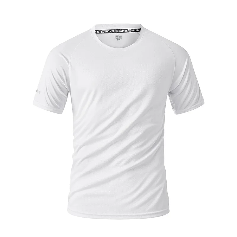 

short sleeve men's athleisure top, raglan shoulders, quick-drying t-shirt, summer group buy print, loose plus size men