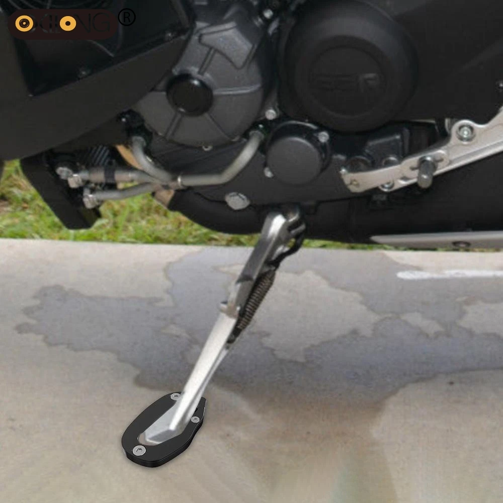 

For EBR 1190RX/SX Erik Buell Racing 1190RX/1190SX 2014-2024 Motorcycle Kickstand Side Stand Enlarger Extension Plate