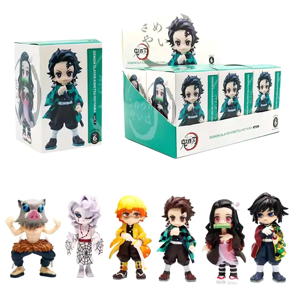 ฟิกเกอร์อนิเมะดาบพิฆาตอสูร คิเม็ตสึ โนะ ไยบะ ของแท้จากบุชิโรด รุ่นปี 2025 ของสะสม ของเล่น ของขวัญ รุ่นที่ 1 ﻿