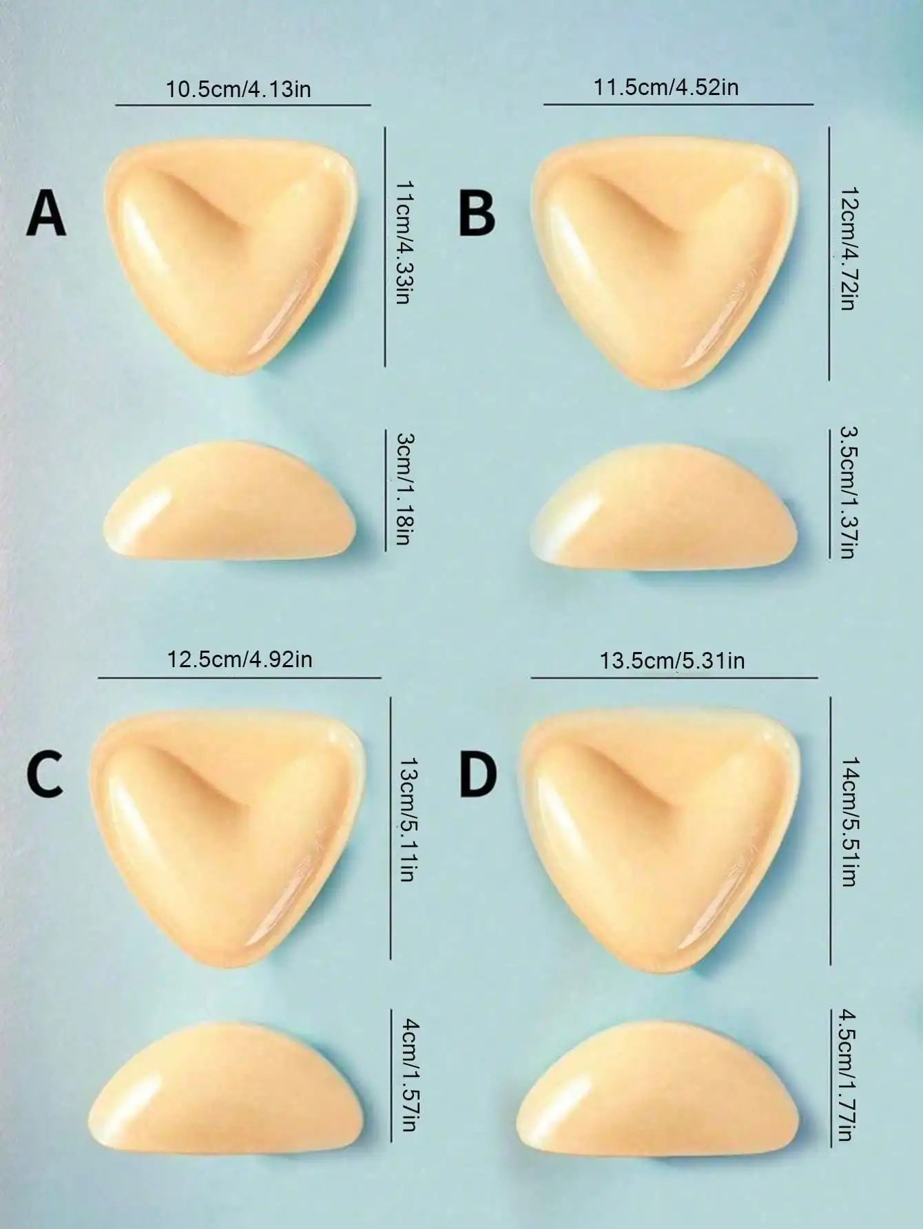 2pcs Reusable Double-Sided Adhesive Invisible Bra Lift Tape, Strong Sticky, Suitable For Strapless, Bikini, Swimwear & Sports Bras view 6