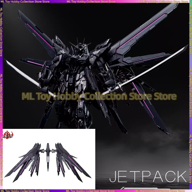 متوفر ورشة اللوتس الحمراء 1/100 MG هجوم غير عادي الحرية تحلق على ظهره العائمة مدفع مروحة الهوايات اللعب جمع