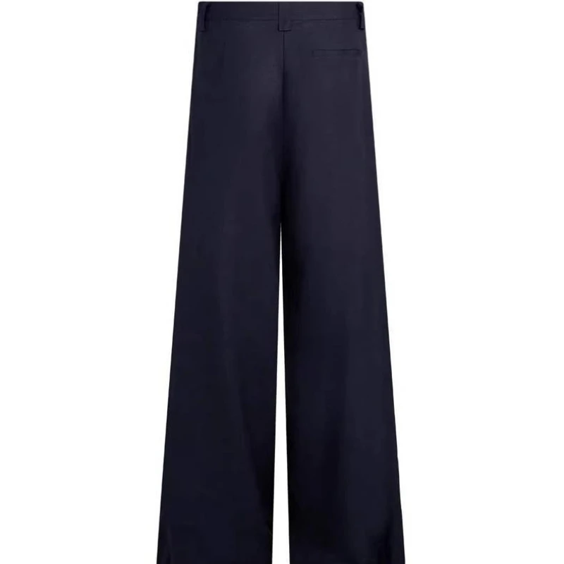 Lioness sexy linen three-dimensional flower lace halter two-piece top and trousers straight, loose