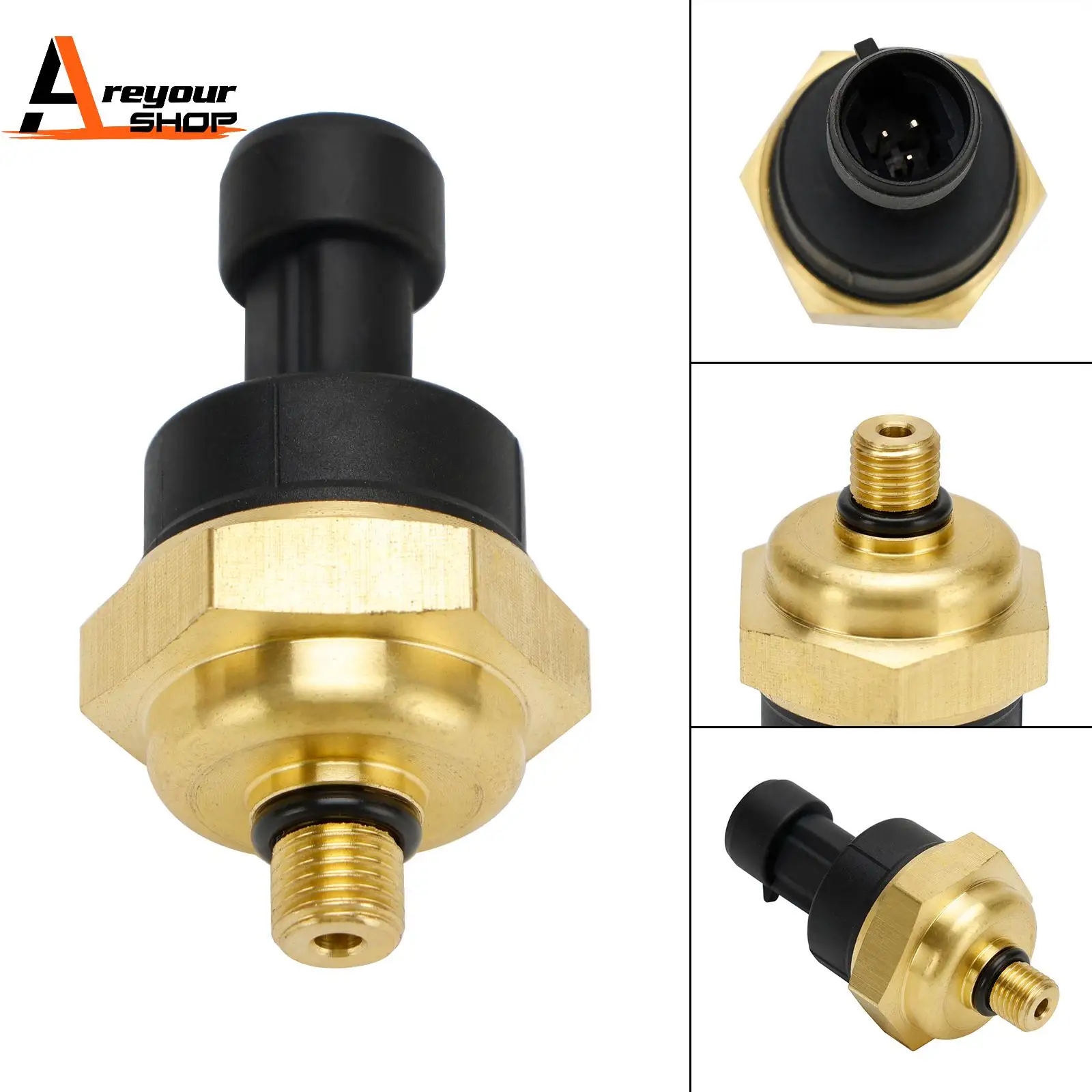 Areyourshop 6674315 6674316 Oil Pressure Sensor Switch for Bobcat Loader 753 S175 T300