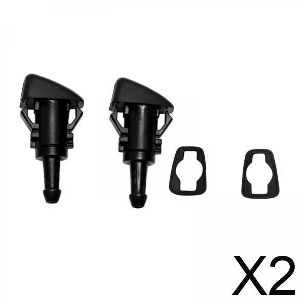 

Car Windshield Wiper Nozzle Durable Plastic Spray Jet Direct Fit for Subaru Impreza WRX STI 2008 to 2014