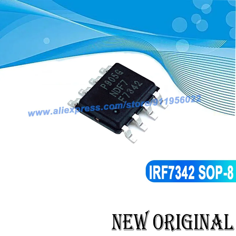 (5 Pieces) IRF7342TRPBF F7342 IRF7303TRPBF F7303 SOP-8 MOS