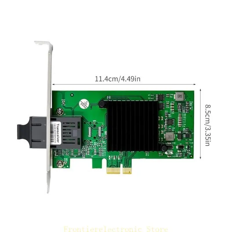 G8DB 82576EB PCIEXPRESS Fiber Card 1000 Мбит / с 82576F1 Ethernet Card