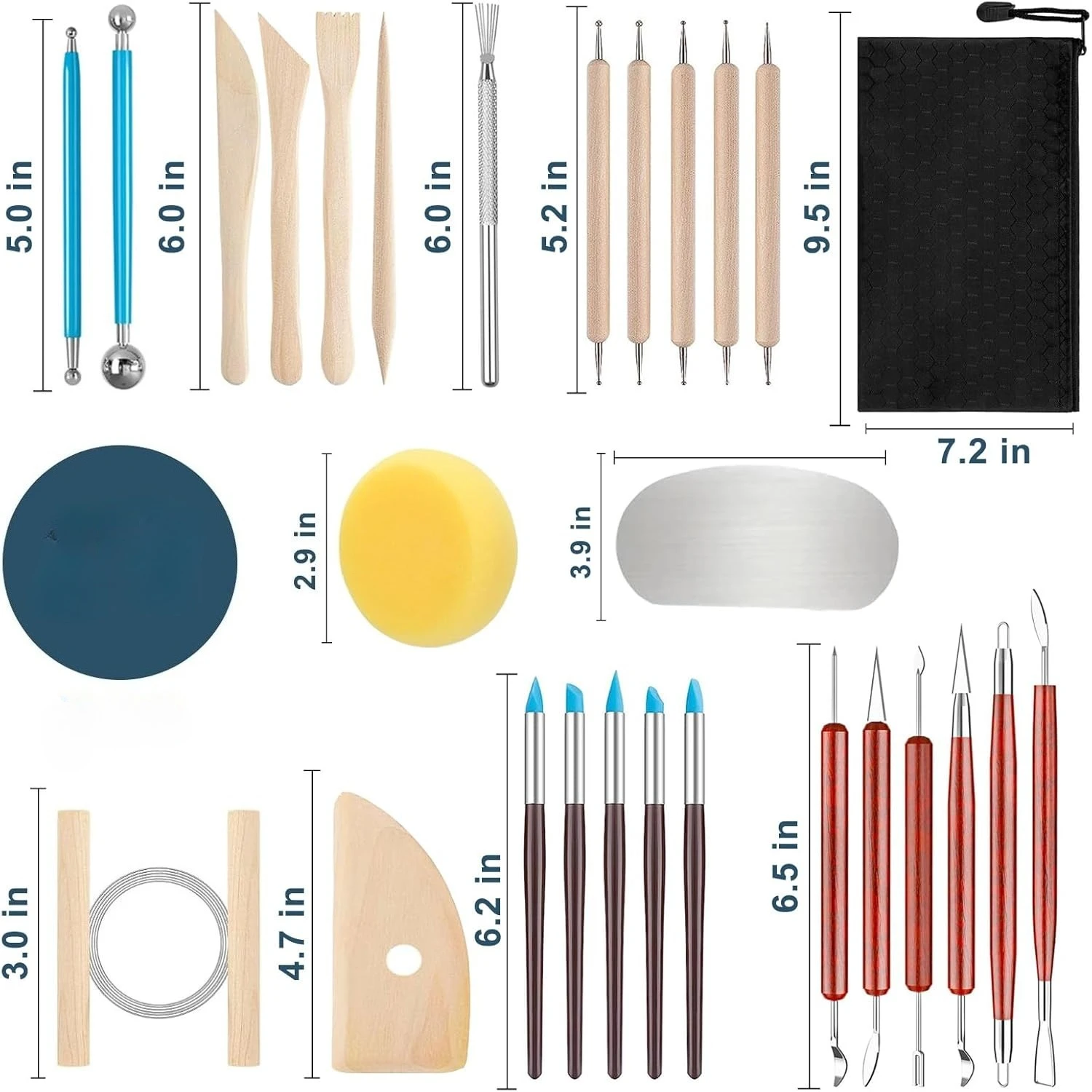 31 stks/set Art Keramiek Maken - Art Craft Knife recensie en prijs
