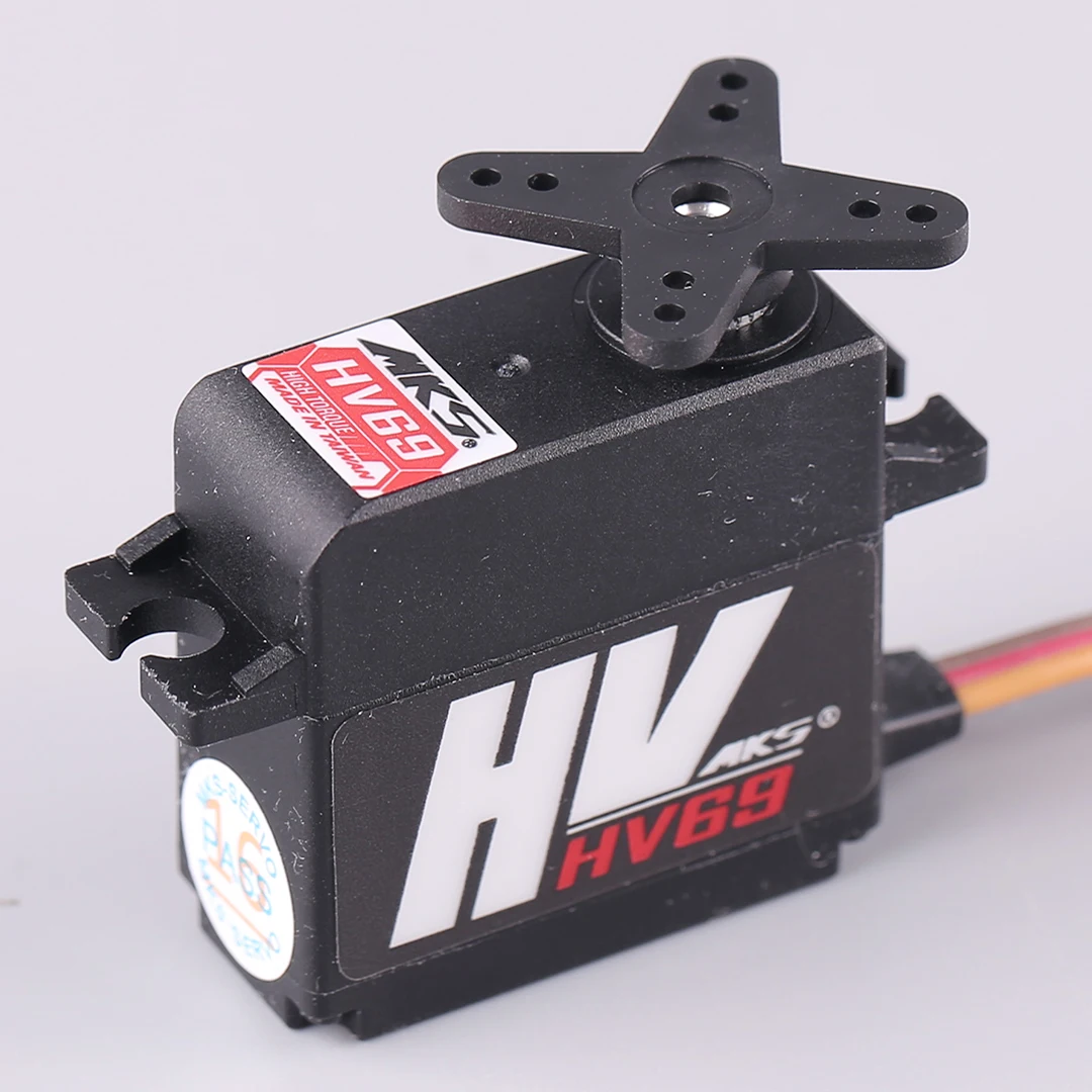 New MKS HV69 Metal Gear Digital Servo Model Aircraft Server Drone Hollow Cup Motor