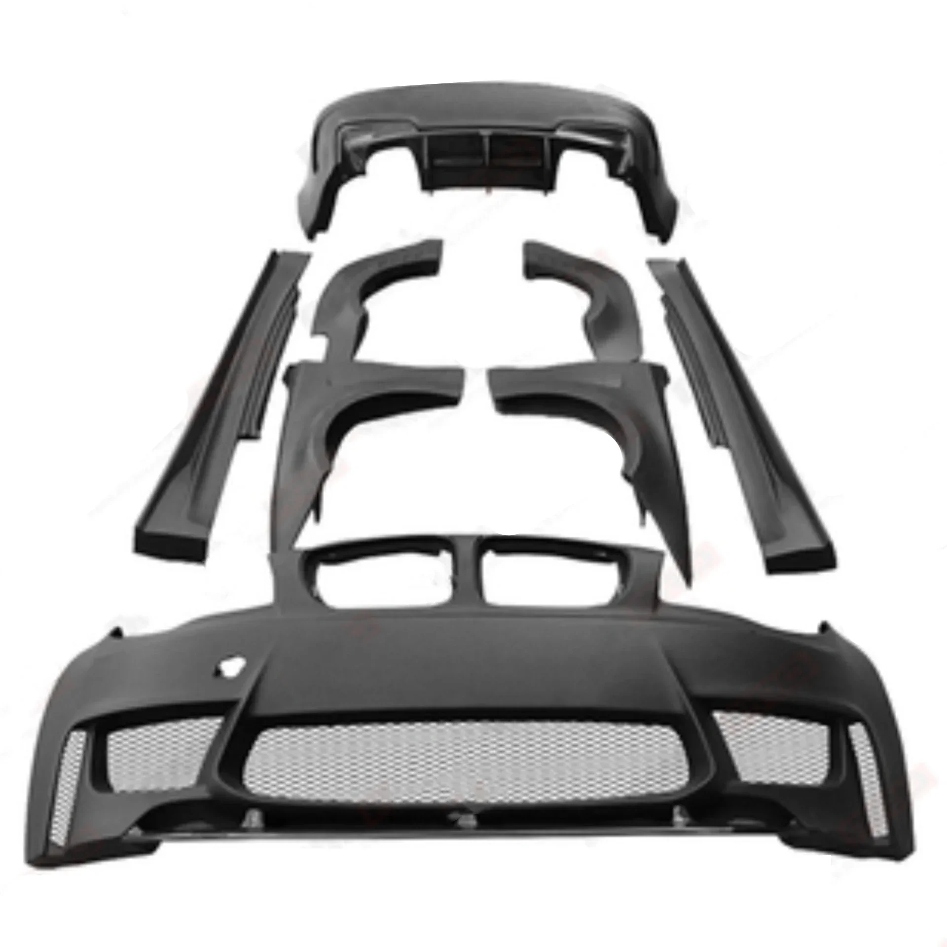 

Front Rear Bumper Wheel Eyebrow Side Skirt Fender for 1 Series E82 E88 120 Convert 1M Wide Kit Car Accessories