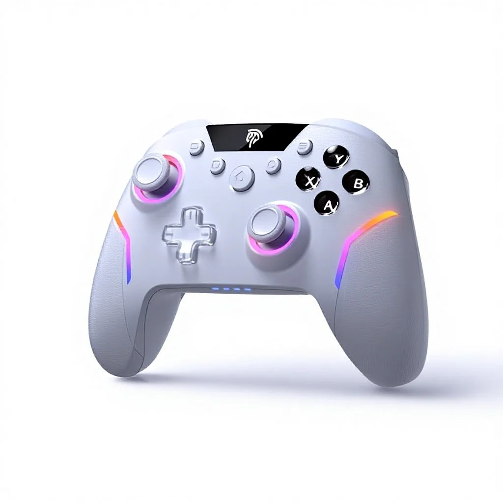 EasySMX Gamepad X20 Wireless Hall Trigger Dual Mode Switching + Detachable Hall Joystick + All-Mechanical Keys + RGB Light