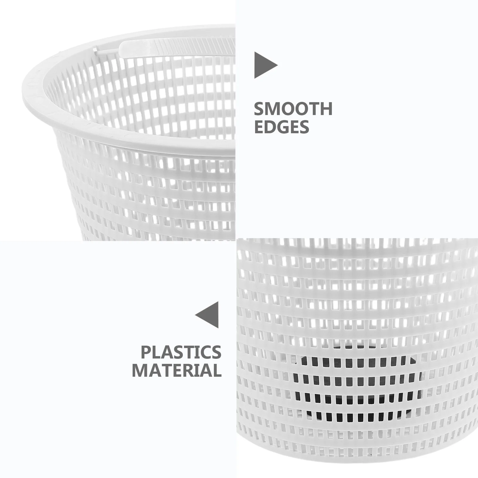 سلة مقشدة حمام السباحة 8.1 بوصة متوافقة مع Sp1070 ذات سعة عالية ومتينة بديلة لسلة مرشح حطام أوراق حمام السباحة