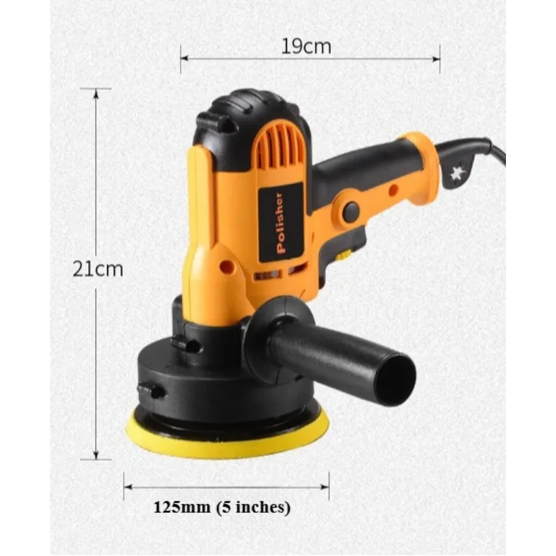 Car and Motorcycle Beauty Waxing Glazing Machine, Tile Polishing Floor Cleaning, Handheld Polishing Machine car accessories