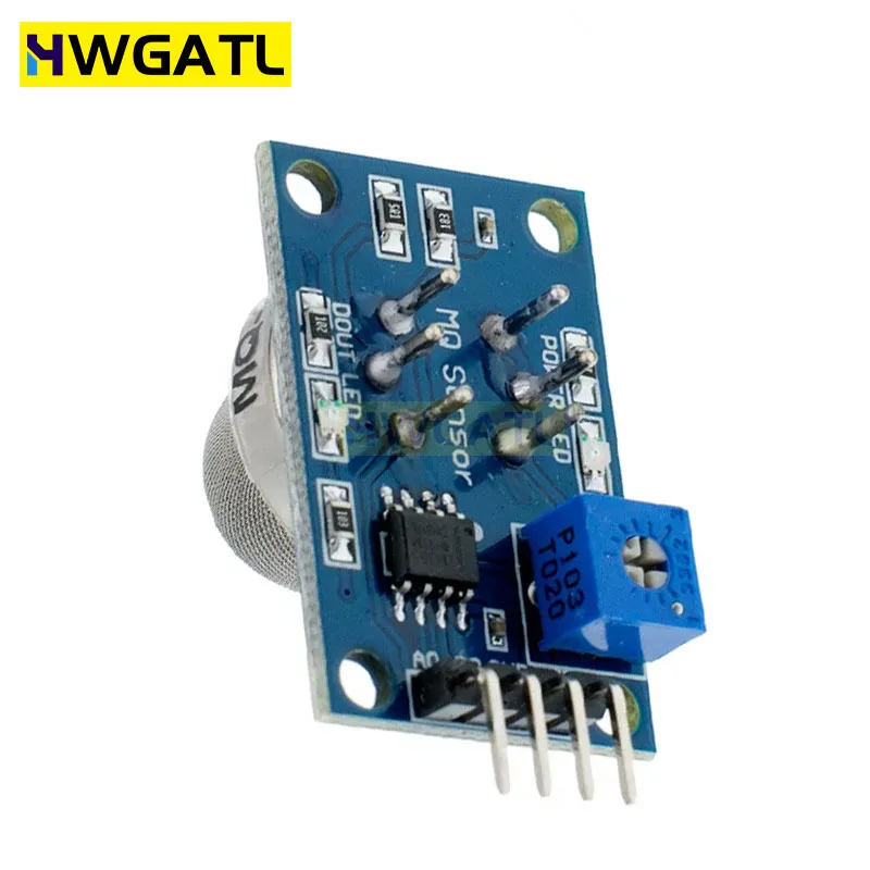 HWGATL MQ Series Sensors MQ135 MQ2 MQ3 MQ7 Detecting Gas Sensor Detector MQ-135 MQ-2 MQ-3 MQ-7 DIP