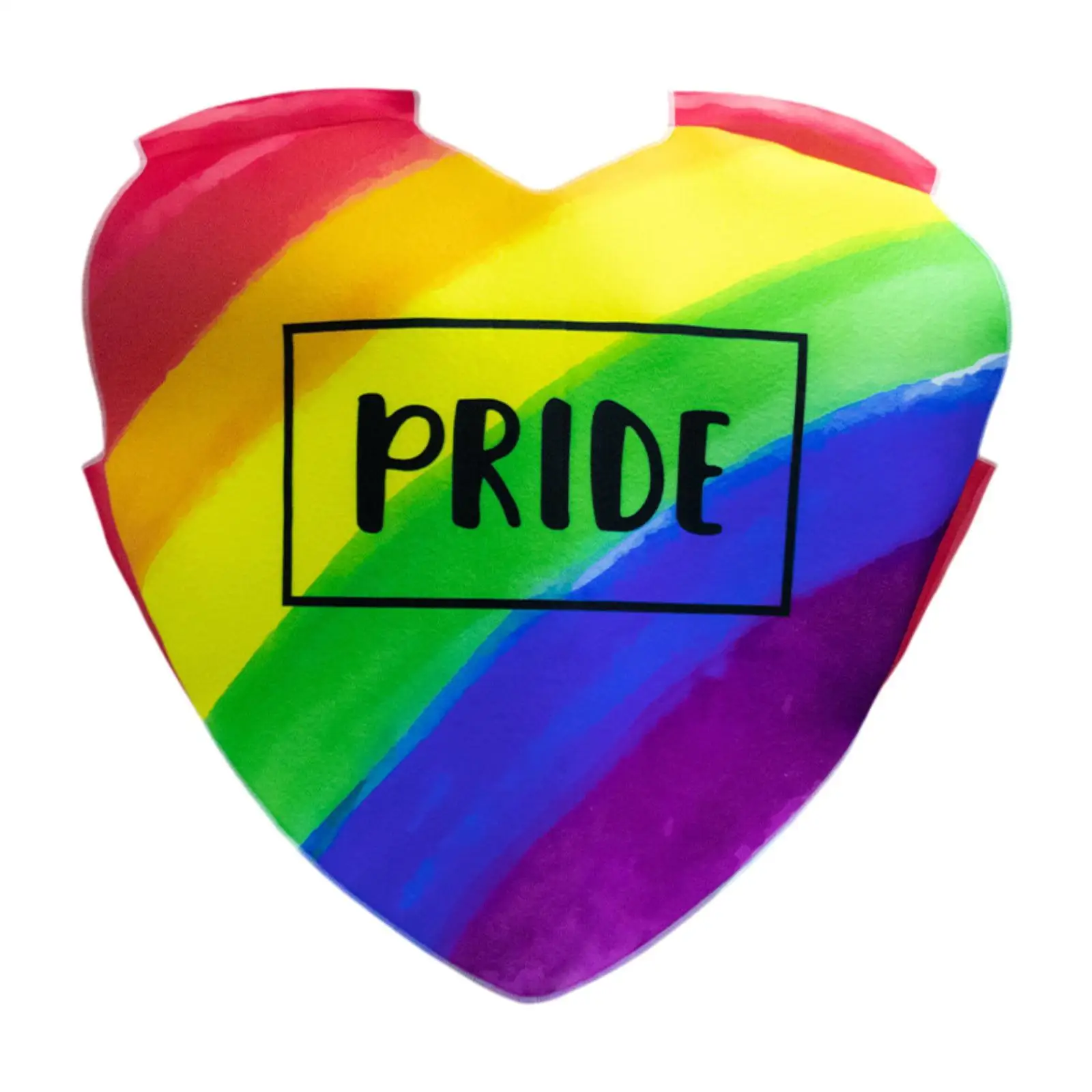 

Rainbow Heart Costume Funny Comfortable Decorative Cosplay Outfit Clothes for Dress up Christmas People Family Friends Role Play