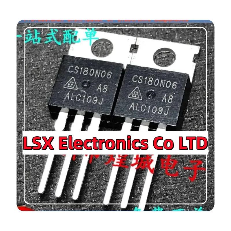 10PCS-50PCS  CS180N06A8 CS180N06  TO-220 MOS 180A60V 245W Original In Stock Fast shipping