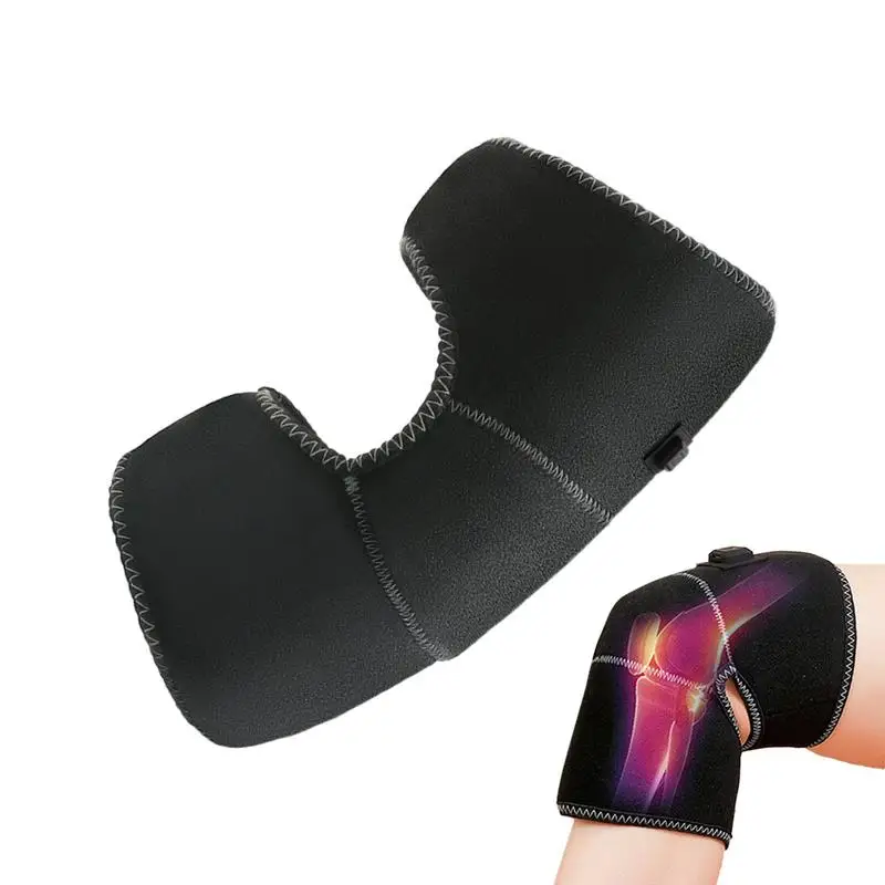 

Heated Knee Brace 3-Step Temp Adjustment Heated Knee Pad Warmer Heated Knee Pad Wraps For Knee Shoulder Elbow Rechargeable Leg