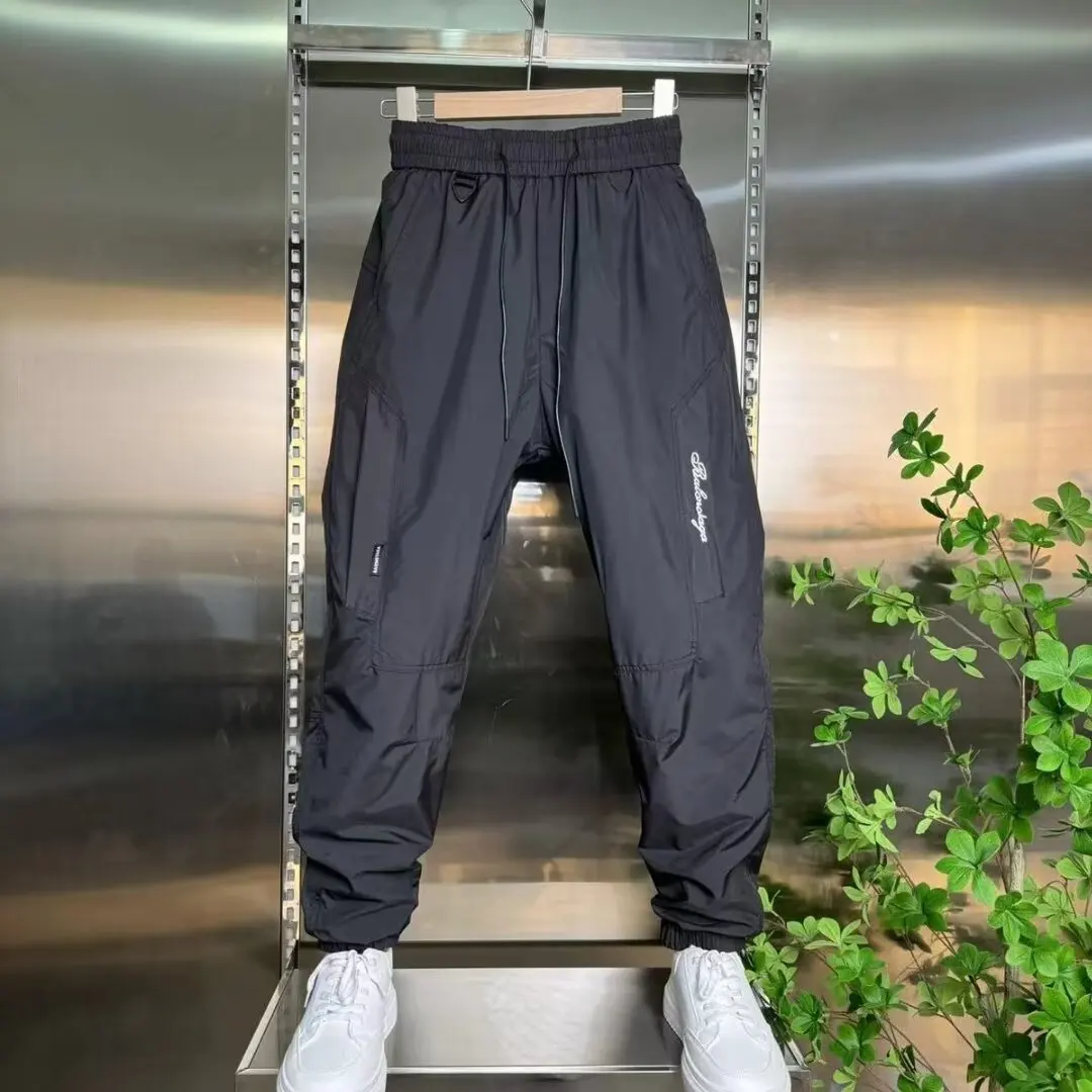 Men Joggers Cargo Pants Baggy Harem Japanese Streetwear  Male Ankle Harajuku Casual Hip Hop Jeans Quick-dry  Trousers Men