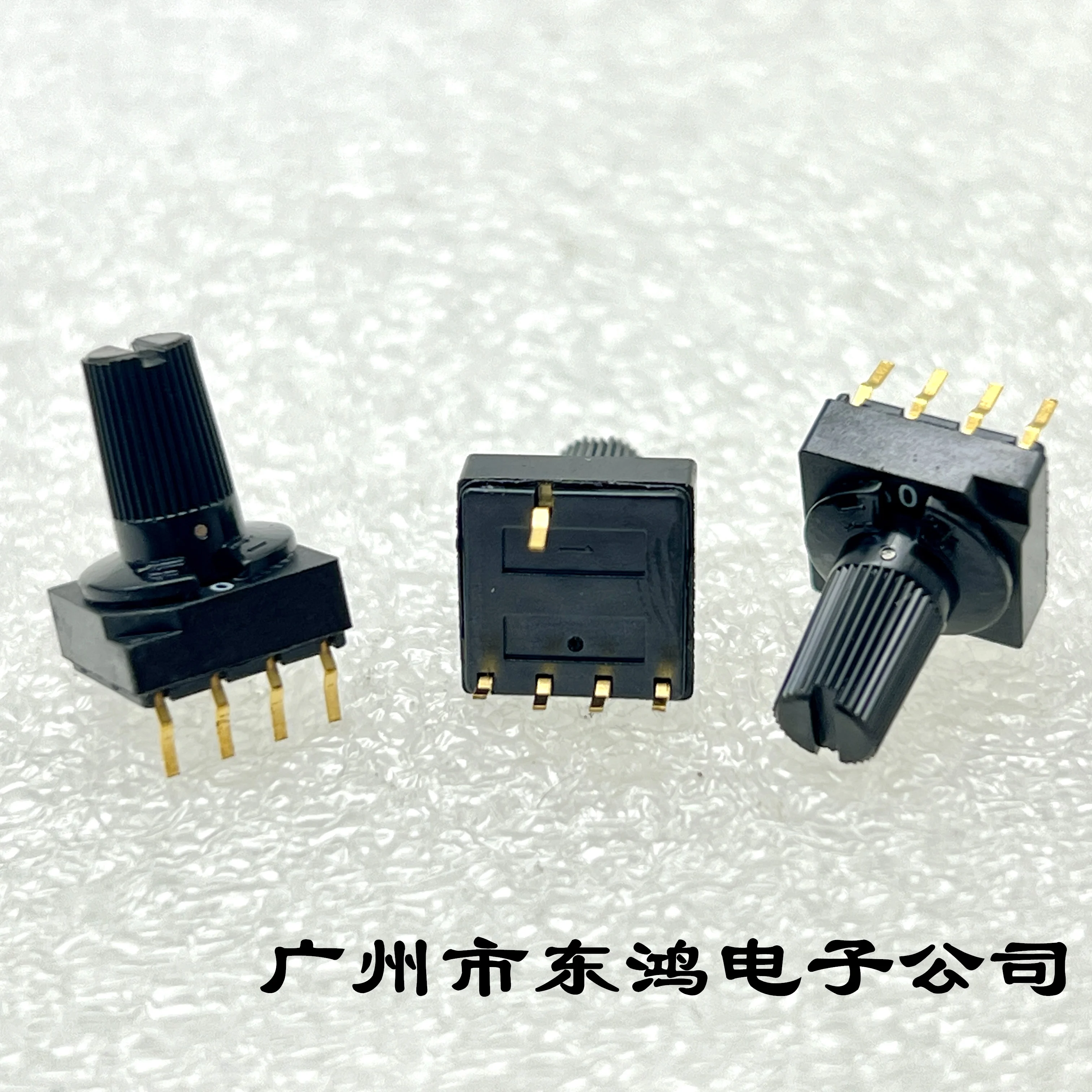 1 PCS Japanese coding switch 16 gears 0-F rotary dial switch 4:1 with cap SC-1110W-7