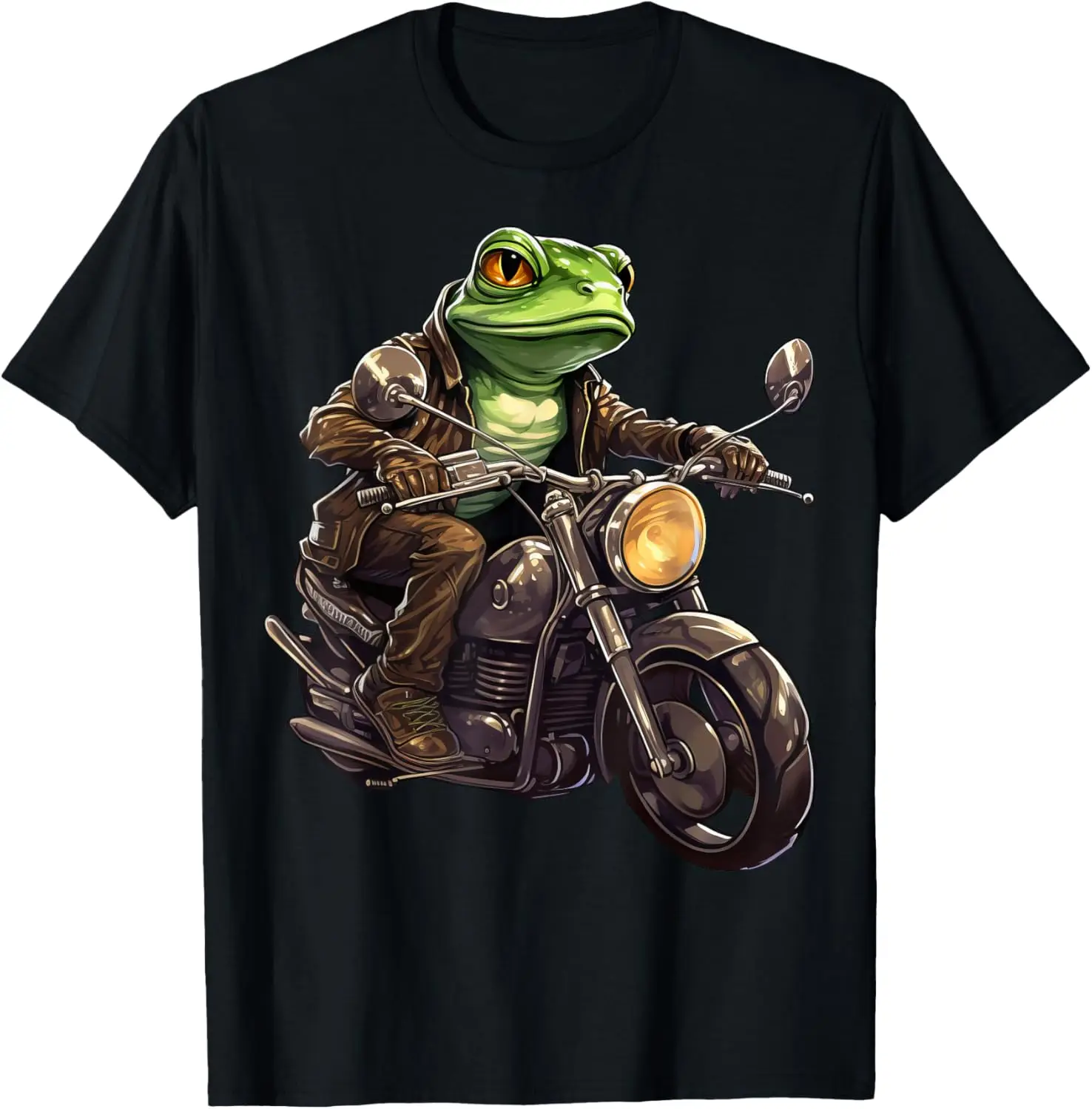 

Frogs Motorcycle / Motorcyclist Frog T-Shirt