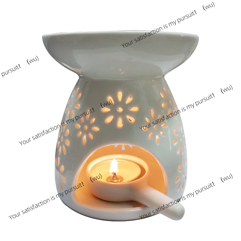 Ceramic candle holders, wax melted oil burners, diffusers, aromatherapy trays, aromatherapy stoves, home decoration