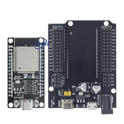 Placa de desarrollo ESP32 CH340C WiFi + Bluetooth, placa de expansión de ESP32-DevKitC-32 de doble núcleo de potencia ultrabaja, ESP-WROOM-32