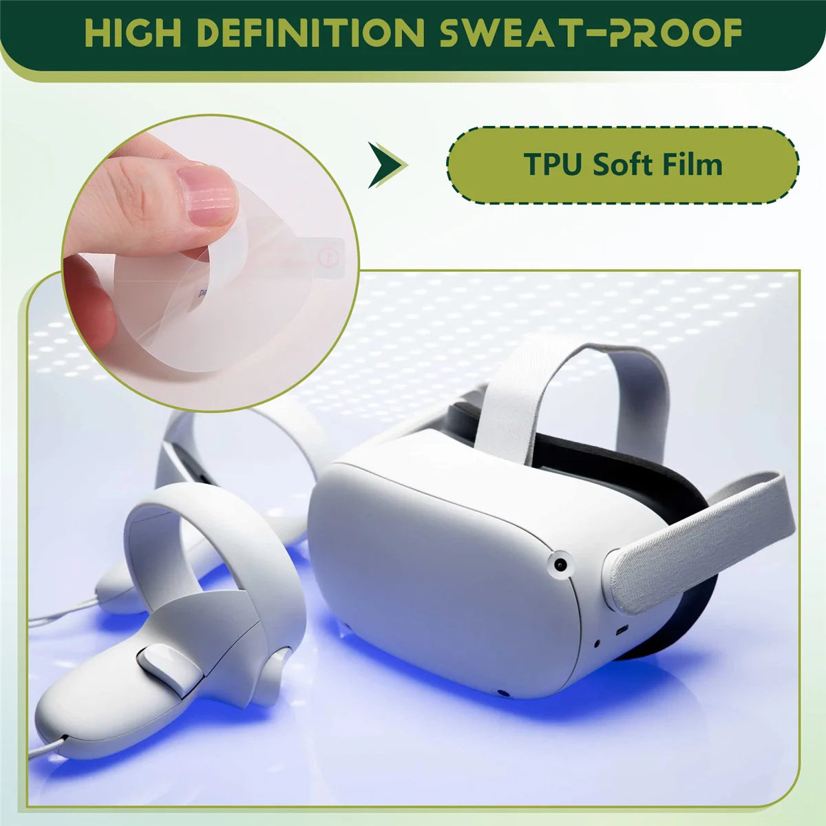 A45U for Screen Protective Film VR Lens Protector Covers HD Film Anti-Scratch for