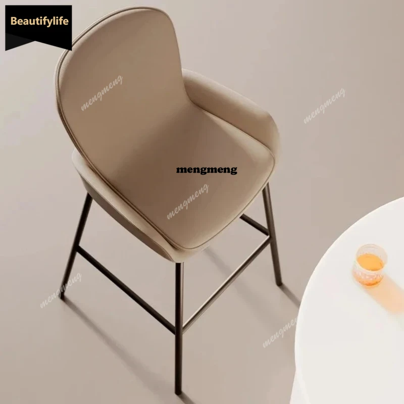 

Коричневые винтажные барные стулья, дизайнерская стойка, скандинавские барные стулья для гостиной, столовая, кухня, табуреты para barra de cocina, роскошная мебель