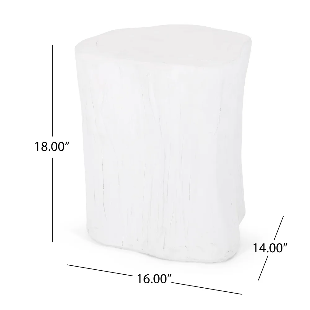 Mobili per tavoli da esterno con texture simile al corteccia