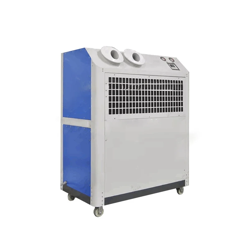 Outdoor 5Hp Floor Standing Industrial Central Cooling System Air Conditioner Mobile Devices Air Cooling Wedding Tent