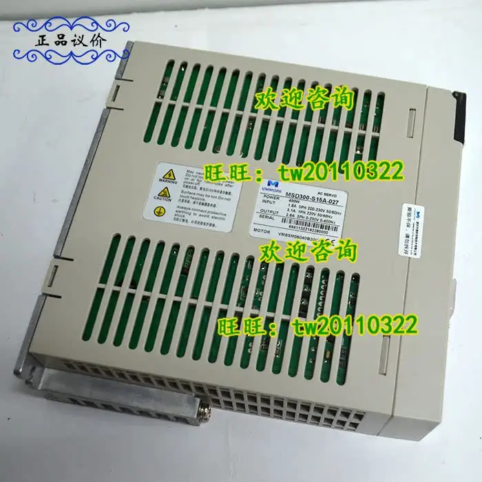 [Physical Photo] MSD300-S15A-027 VMMORE Microsecond, Servo Driver