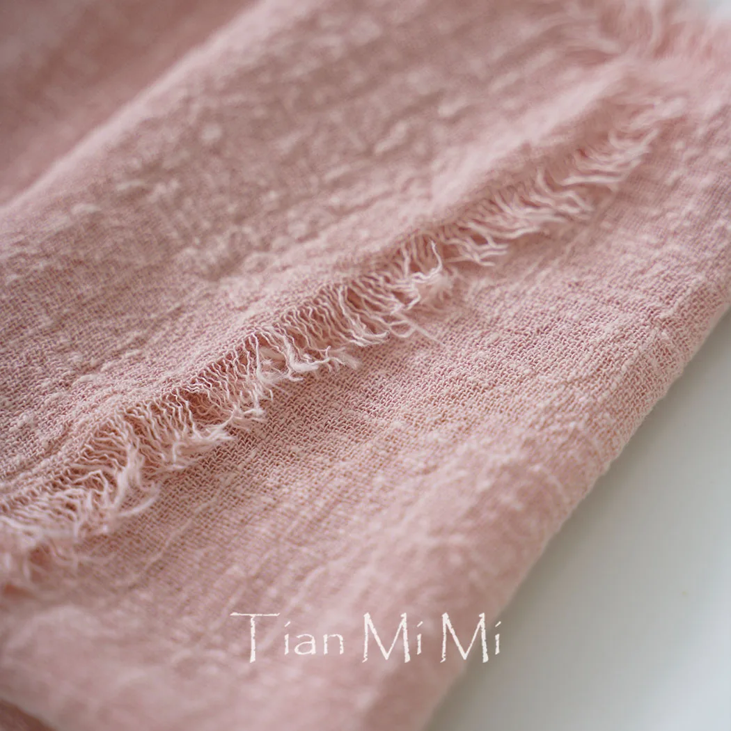 24pcs Cloth Napkins 32cmx32cm Vintage Style Gauze Cotton Retro Burr Cloth Tea Towel Reusable for Wedding Party Table Decoration