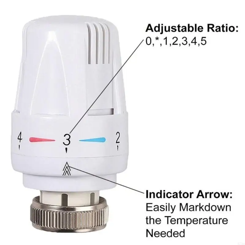 صمامات التحكم في درجة الحرارة M7DA مع رأس صمامات التحكم في المبرد الحراري #5