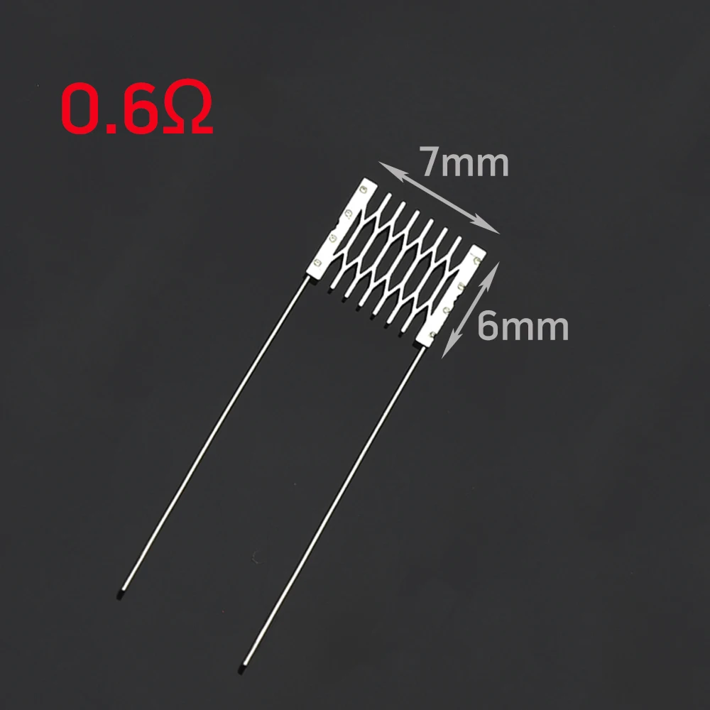 1/2/5Set Premium Mesh Resistance Kit 1.0/1.2/0.6/0.8/0.9ohm 10pc wire 5set Cotton Rod Tool