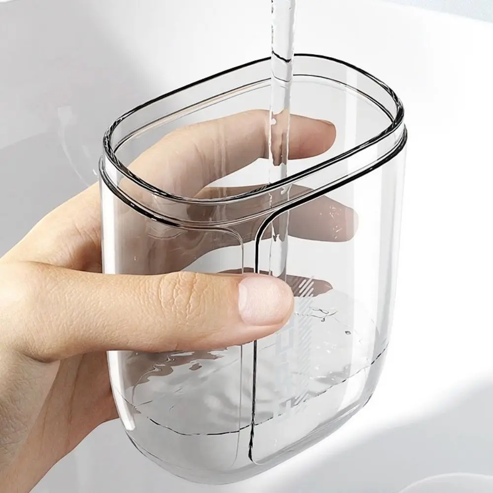 Portable 3 in 1 Travel Toothbrush Set Plastic Space Saving Mouthwash Cup Folding Toothpaste Toothbrush Organizer Business Trips