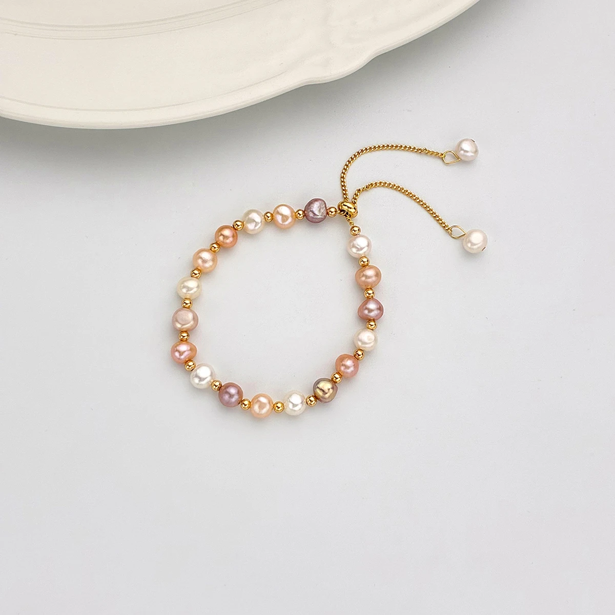 Adjustable Natural Pearl Brace - огляд і ціна Natural Freshwater Pearl Strand Loose Beads