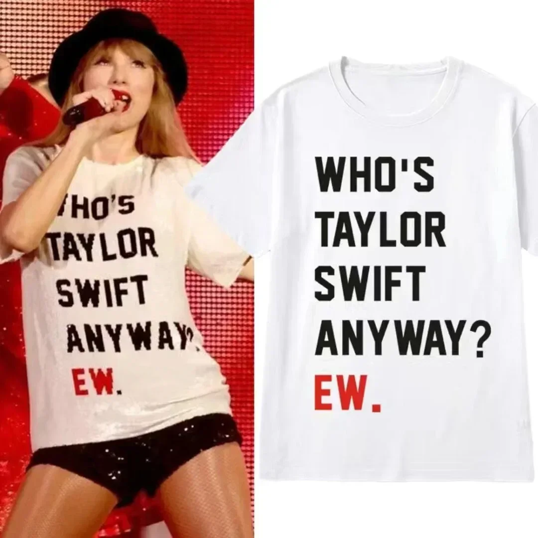 New Summer Print T Shirt for Fans Gift Clothing Men Women Tshirt Taylor T-shirt Vintage Female Swift Short Sleeve Tee Tops Kids