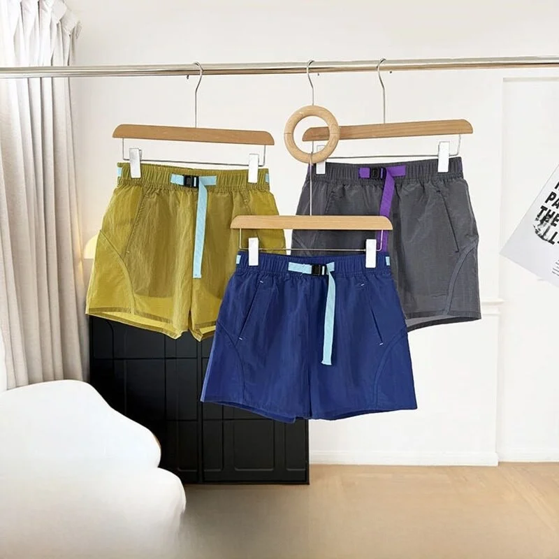 

Outdoor Mountain Series Women's Shorts Quick Dry Metal Luster Sports Lightweight Water Resistant Breathable Color Block Waist...
